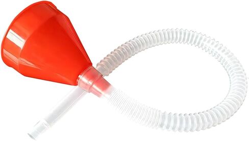 Plastic Fuel Funnel with Long Hose, Flexible Wide Mouth Filling Funnel, Universal Automotive Accessories for Engine Oil/Gas/Fuel/Gasoline/Diesel/Water/Fluid/Liquid Transmission (1PC) in Kuwait