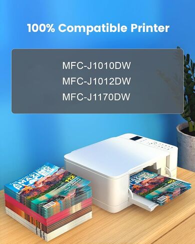 خراطيش حبر 564XL لطابعات Hp بديلة لخراطيش حبر HP 564XL المتوافقة مع HP DeskJet 3520 3522 Officejet 4620 Photosmart 5520 6520 7520 7525 (2BK / 1C / 1M / 1Y / 1PBK، 6 عبوات) in Kuwait