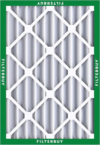مرشح الهواء Filterbuy 20x24x1 MERV 8 Dust Defense (عبوة واحدة)، استبدال مرشحات هواء فرن HVAC AC المطوية (الحجم الفعلي: 19.38 × 23.38 × 0.75 بوصة) in Saudi Arabia