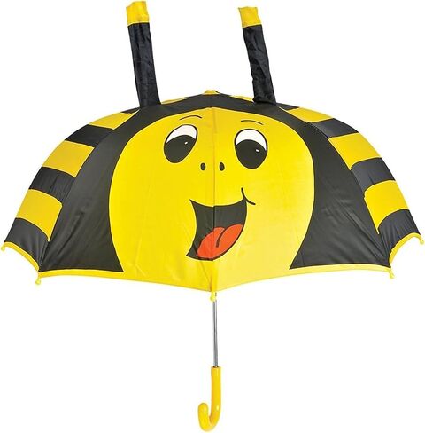Children's Kid's 3-D Auto Open Lightweight Umbrella with Novelty Whistle in Saudi Arabia