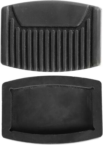 وسادات دواسة قابض الفرامل 2PCS متوافقة مع Ford Bronco F-100 F-150 F-250 F-350 F-500 Super Duty P-100 P-350 P-400/P-500 1964-2008 استبدال B7A-2457-A ، 20729 in Saudi Arabia