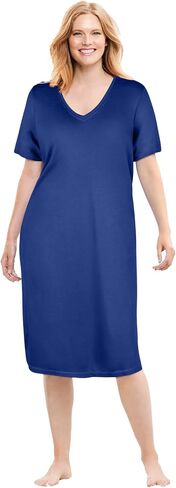 Dreams & Co. Plus Size Short T-Shirt Lounger in Kuwait