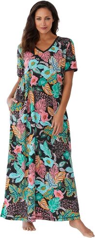 Dreams & Co. Plus Size Long T-Shirt Lounger in Saudi Arabia