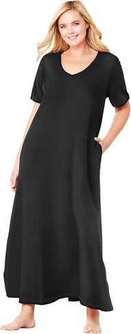 Dreams & Co. Plus Size Long T-Shirt Lounger in Saudi Arabia