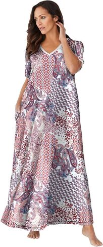 Dreams & Co. Plus Size Long T-Shirt Lounger in Saudi Arabia