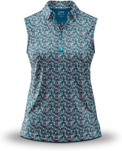 Bogey Bros Funny Golf Terts for Women - Predable Women's Golf Polo بدون أكمام - UPF 50 ، فتيل الرطوبة ، و Tagless in Kuwait