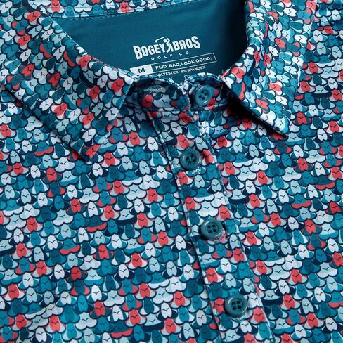 Bogey Bros Funny Golf Terts for Women - Predable Women's Golf Polo بدون أكمام - UPF 50 ، فتيل الرطوبة ، و Tagless in Kuwait