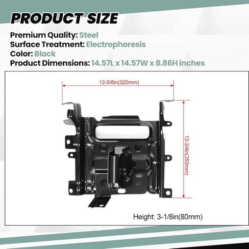 HECASA Front Bumper Bracket Compatible with 2013-2018 Ram 1500 and 2019-2022 Ram 1500 Classic CH1061104 68232485AA Steel Left Right Replacement 2Pcs in Saudi Arabia