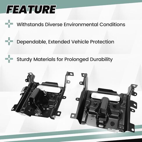 HECASA Front Bumper Bracket Compatible with 2013-2018 Ram 1500 and 2019-2022 Ram 1500 Classic CH1061104 68232485AA Steel Left Right Replacement 2Pcs in Saudi Arabia