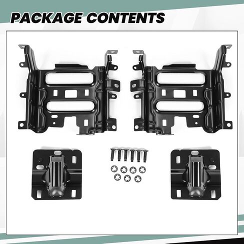 HECASA Front Bumper Bracket Compatible with 2013-2018 Ram 1500 and 2019-2022 Ram 1500 Classic CH1061104 68232485AA Steel Left Right Replacement 2Pcs in Saudi Arabia