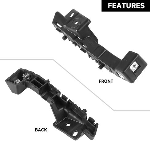 1 Pair Left and Right Side Front Bumper Bracket Bumper Retainer Support - Compatible for Chevy Malibu 2016-2022 - Replace Part 84081022 in Saudi Arabia