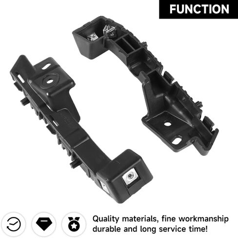 1 Pair Left and Right Side Front Bumper Bracket Bumper Retainer Support - Compatible for Chevy Malibu 2016-2022 - Replace Part 84081022 in Saudi Arabia