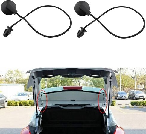 2 PCS Car Parcel Shelf Fixing Cord Tie Down Strap String OE: CV6Z5846538A FOR Ford For Focus MK3 2012-2017 Car Accessories in Saudi Arabia