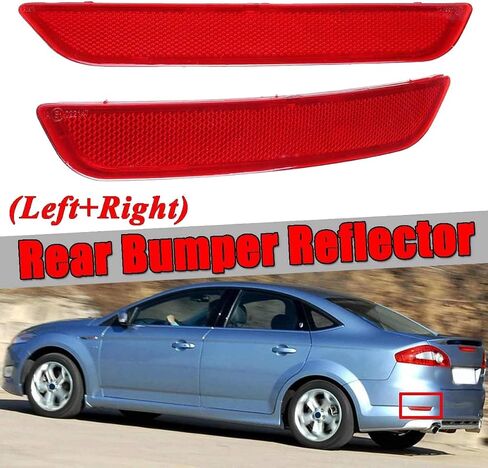 1Pair Car Rear Bumper Reflector for Ford Mondeo MK4 in Saudi Arabia