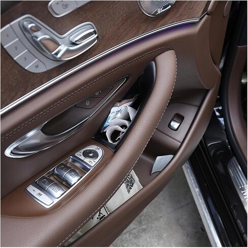 لمرسيدس-بنز الفئة E-Class W213 2016-2021 LHD Car Pront Door Rendrest Box Holder Box Insert in Saudi Arabia
