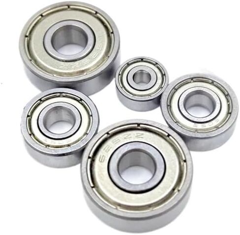 5pcs Miniature Bearings Small Bearings 683 3 * 7 * 3 684 4 * 9 * 4 685 5 * 11 * 5 686 6 * 13 * 5 687 7 * 14 * 5 688 8 * 16 * 5 689 9 * 17 * 5(635ZZ 5x19x6mm) in Saudi Arabia