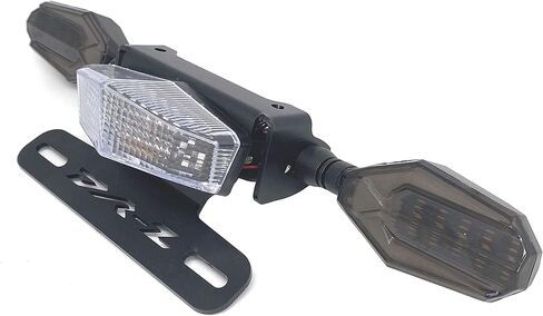 Rear Tail Tidy License Plate Holder Fender Eliminator Kit LED Tail Brake Light Turn Signal Blinker For SUZUKI DR-Z 400SM DRZ400S DRZ 400E 2000-2021 (Red) in Kuwait