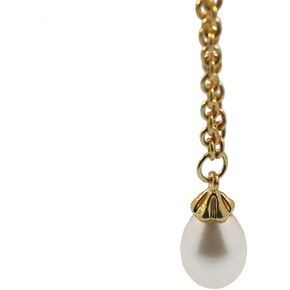Authentic Trollbeads 14K Gold 84100 Necklace Gold Fantasy/Freshwater Pearl 39.4 inch in Saudi Arabia