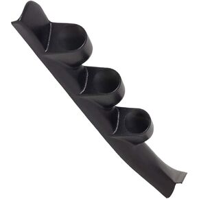 Glowshift Black Triple Pare Gauge Pod متوافق مع Chevrolet Chevy C/K 2500 3500 1988-1994-ABS Plastic-Mounts (3) 2-1/16 "(52 مم) مقاييس لشاحنة A-PILLAR in Kuwait