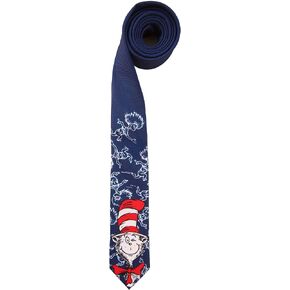 The Cat in the Hat Costume Character Necktie For Adults & Teens in Saudi Arabia