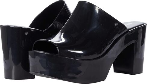 Melissa Mule Heel Collection - Fashion Sandal for Women - Iridescent Comfortable Mule Style - High-Shine Upper with Bubblegum Scent - Chic and Sophisticated in Saudi Arabia