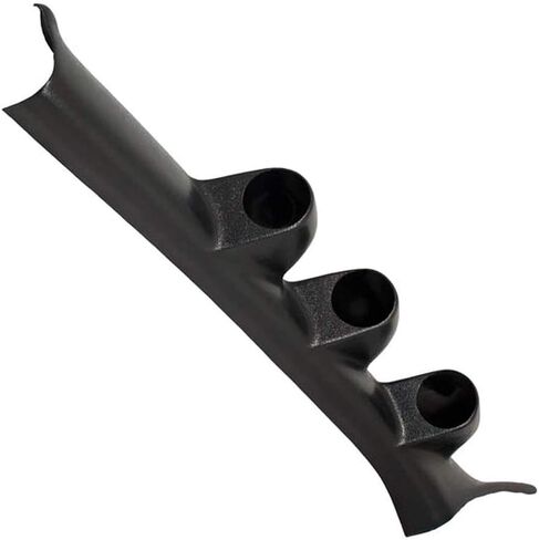 Glowshift Black Triple Gauge Gauge Pod متوافق مع Mazda 3 2004-2009-ABS Plastic-Mounts (3) 2-1/16 " in Kuwait