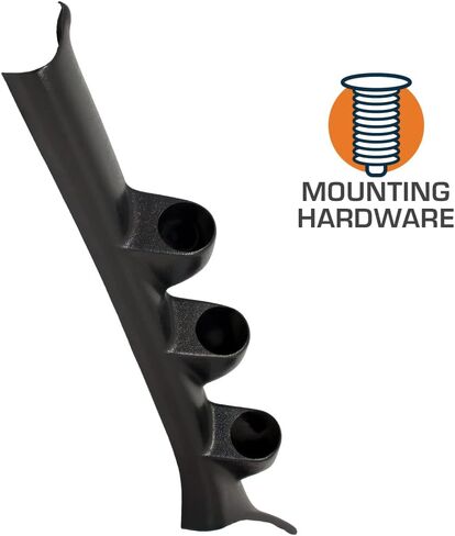 Glowshift Black Triple Gauge Gauge Pod متوافق مع Mazda 3 2004-2009-ABS Plastic-Mounts (3) 2-1/16 " in Kuwait