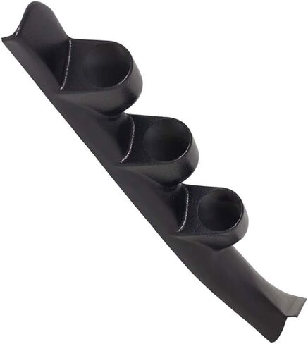 Glowshift Black Triple Pare Gauge Pod متوافق مع Chevrolet Chevy C/K 2500 3500 1988-1994-ABS Plastic-Mounts (3) 2-1/16 "(52 مم) مقاييس لشاحنة A-PILLAR in Kuwait