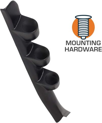 Glowshift Black Triple Pare Gauge Pod متوافق مع Chevrolet Chevy C/K 2500 3500 1988-1994-ABS Plastic-Mounts (3) 2-1/16 "(52 مم) مقاييس لشاحنة A-PILLAR in Kuwait