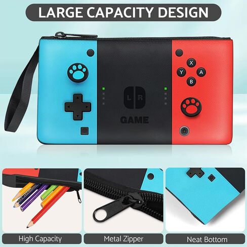Kids Rolling Backpack for Boys - 3PCS Gamer Boys Rolling Backpack with Lunch Bag Set,Multifunctional Wheeled Bookbag for Travel,Roller School Bag for Elementary Middle School Aged 6-18 in Kuwait