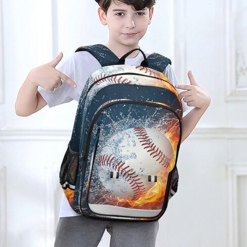 Aslsiy Kids Backpack Boy Pixel Start Play School Backpack Girls Book Bags Daycare 17 Inch Laptop Bag in Kuwait