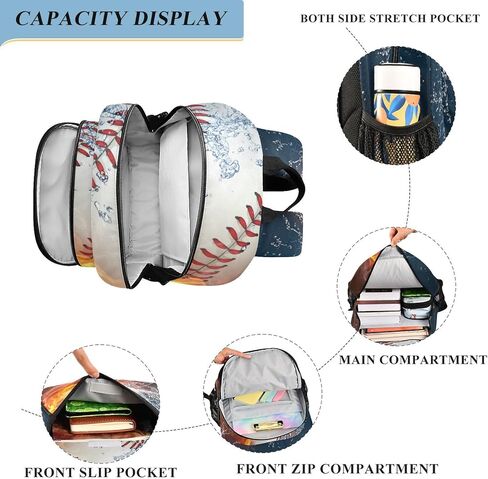 Aslsiy Kids Backpack Boy Pixel Start Play School Backpack Girls Book Bags Daycare 17 Inch Laptop Bag in Kuwait