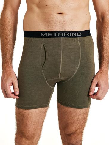 ملخصات ملاكمة في Metarino Men Wool - ملخصات ملاكمة للغاية مع الرائحة المضادة للمشي لمسافات طويلة والسفر والراحة اليومية in Kuwait