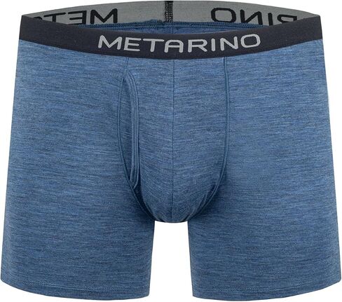ملخصات ملاكمة في Metarino Men Wool - ملخصات ملاكمة للغاية مع الرائحة المضادة للمشي لمسافات طويلة والسفر والراحة اليومية in Kuwait