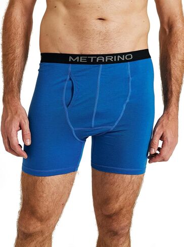 ملخصات ملاكمة في Metarino Men Wool - ملخصات ملاكمة للغاية مع الرائحة المضادة للمشي لمسافات طويلة والسفر والراحة اليومية in Kuwait