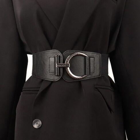 Classical Retro Punk Women Belts Alloy Buckle Simple Wide Waist Belt Casual Fashion All-Match Jeans Dresses Waistband in Saudi Arabia