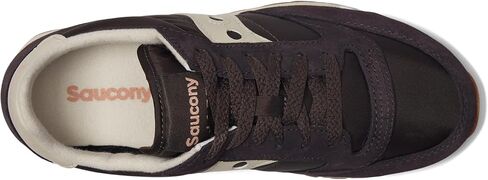 Saucony Women's Jazz Original Sneaker, Mud/Ivory, 6.5 in Saudi Arabia