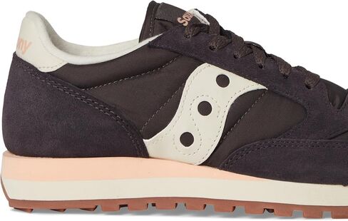 Saucony Women's Jazz Original Sneaker, Mud/Ivory, 6.5 in Saudi Arabia