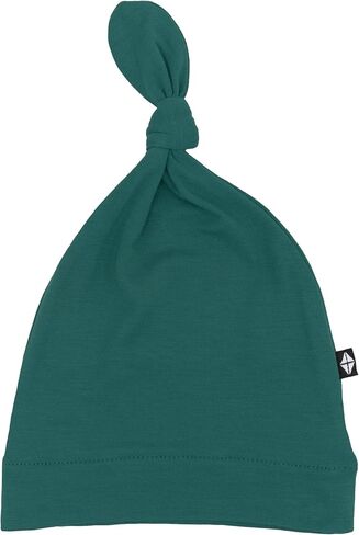 KYTE BABY Unisex Bamboo Rayon Baby Beanie Soft Knotted Cap, 0-3 Months, Navy in Kuwait