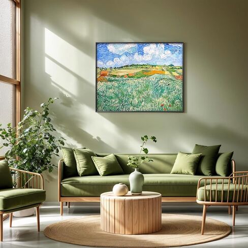 مجموعات الطلاء الماسي NIHO-JIUMA Van Gogh Irises، مجموعة أعمال فنية ماسية 5D كاملة الحفر هدية للبالغين، ديكور فني جداري منزلي (40 × 50 سم / 16 × 20 بوصة) in Kuwait