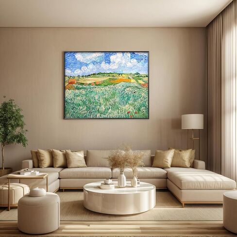 مجموعات الطلاء الماسي NIHO-JIUMA Van Gogh Irises، مجموعة أعمال فنية ماسية 5D كاملة الحفر هدية للبالغين، ديكور فني جداري منزلي (40 × 50 سم / 16 × 20 بوصة) in Kuwait