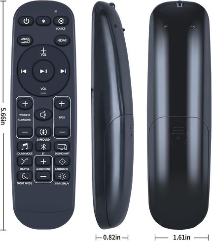 New Replacement Remote Control fit for JBL Bar 2.0 SoundBar 80 Watts Bar Studio 2.0 Channel JBLBAR20AIOBLKAM in Saudi Arabia