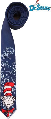 The Cat in the Hat Costume Character Necktie For Adults & Teens in Saudi Arabia