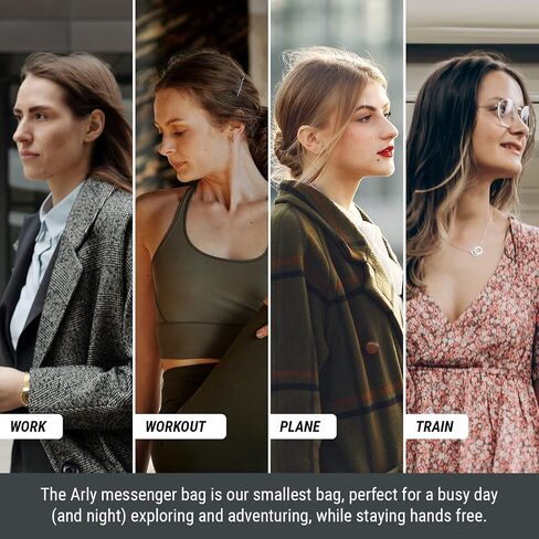 Arly Messenger Crossbody Bag Black in Saudi Arabia