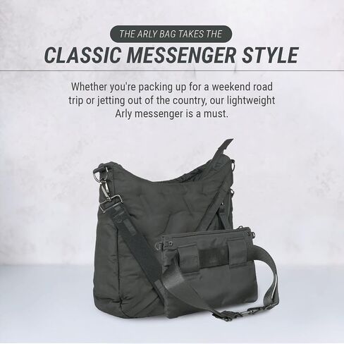 Arly Messenger Crossbody Bag Black in Saudi Arabia