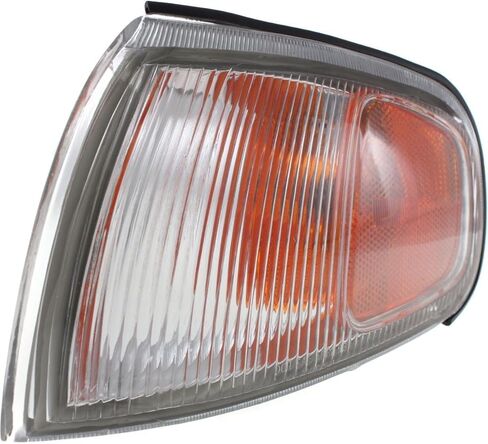 DAT Auto Parts Front Left Side Turn Signal Light Corner Assembly Assembly LAMBLY LAMBLY LAMBLY لعام 1995 1996 Toyota Camry Clear & Orange Plastic Lens To2520139 8162006020 in Kuwait