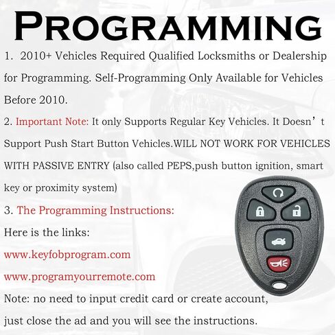 نوبات استبدال Key FOB لـ Chevy Impala 2006 2007 2008 2009 2010 2010 2012 2014 2015 2016 Monte Carlo Equinox Buick Lucerne Cadillac DTS DTS بدون مفتاح التحكم عن بُعد OUC60221 OUC60270 in Kuwait