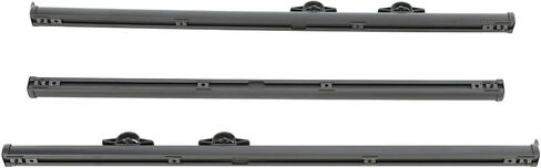 Mopar 82215956 Utility Rails Trail Rail System, same as production. Max recommended load is 250 lbs per rails. Use with Utility Cross Rails 82215631 in Saudi Arabia