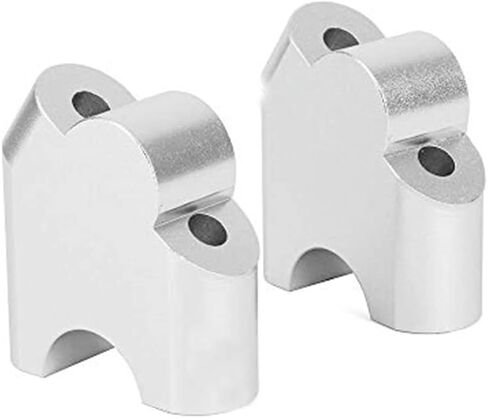 Motorcycle Handlebar Risers Clamp Bar Risers For CRF1000L Africa Twin ABS/DCT 2016 2017 (SILVER) in Saudi Arabia