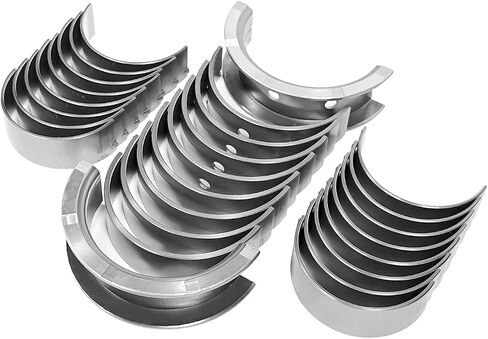 STD Main & Rod Bearing Set Fit for Chevy LS 4.8 5.3 5.7 6.0 6.2L Engine 1997-2013 LS1 LS2 LS3 V8, Standard Size Crankshaft Connecting Rod Bearing kit MS2199P CB663P 7298MA in Saudi Arabia